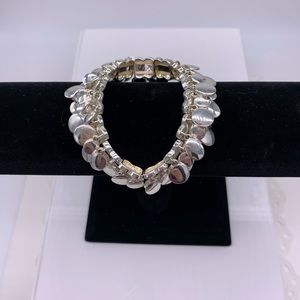 Gorgeous “Sound” Silver Bracelet Non Tarnish
